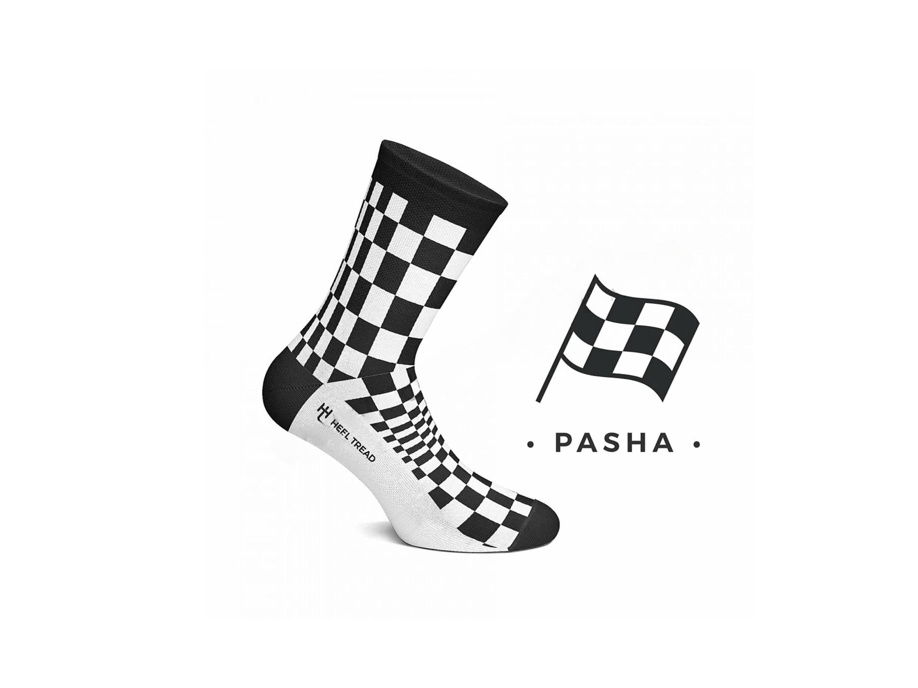 Inspiration Porsche socks, 911 Carrera SC Pasha socks black /white, unisex