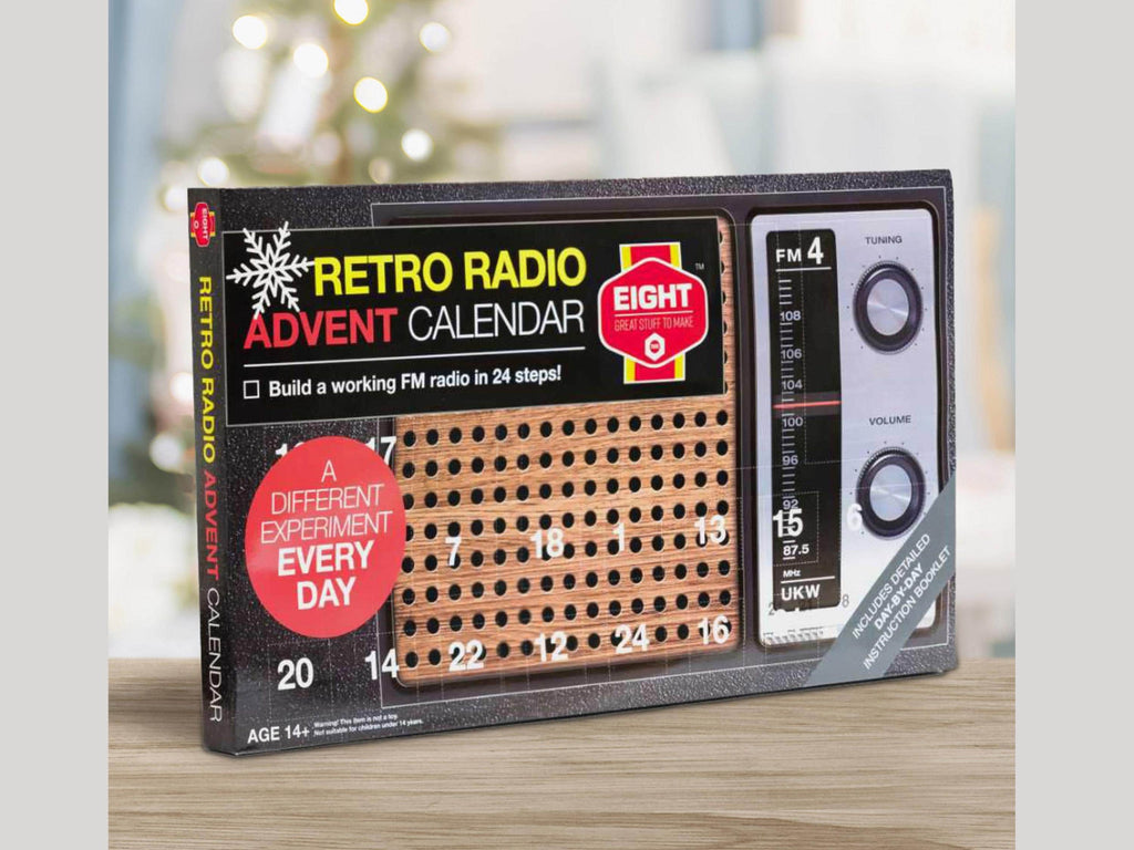 Retro Radio Advent Calendar, Build-Your-Own FM Radio