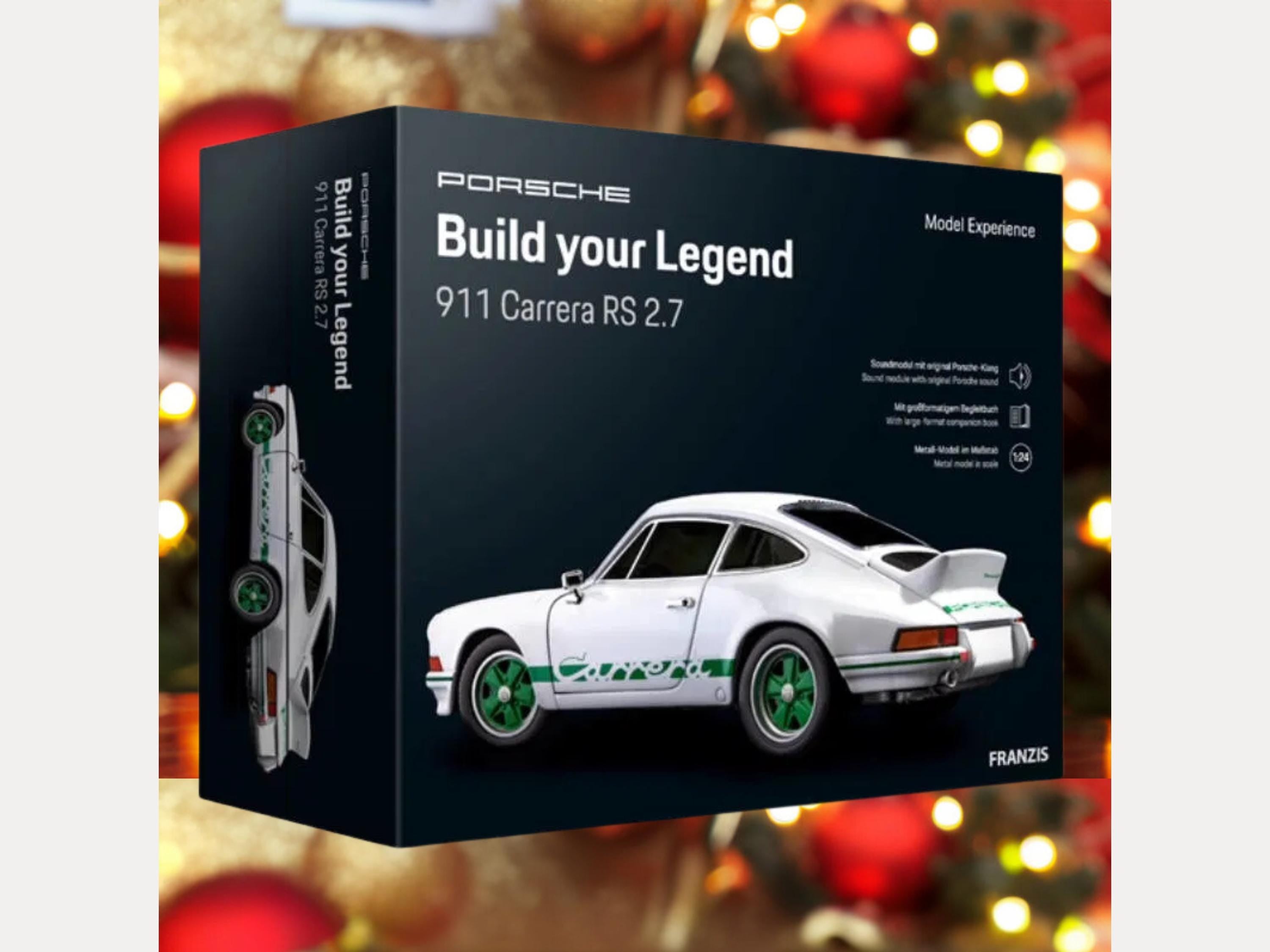 Porsche 911 Carrera RS 1:24 Model Kit - Build Your Legend