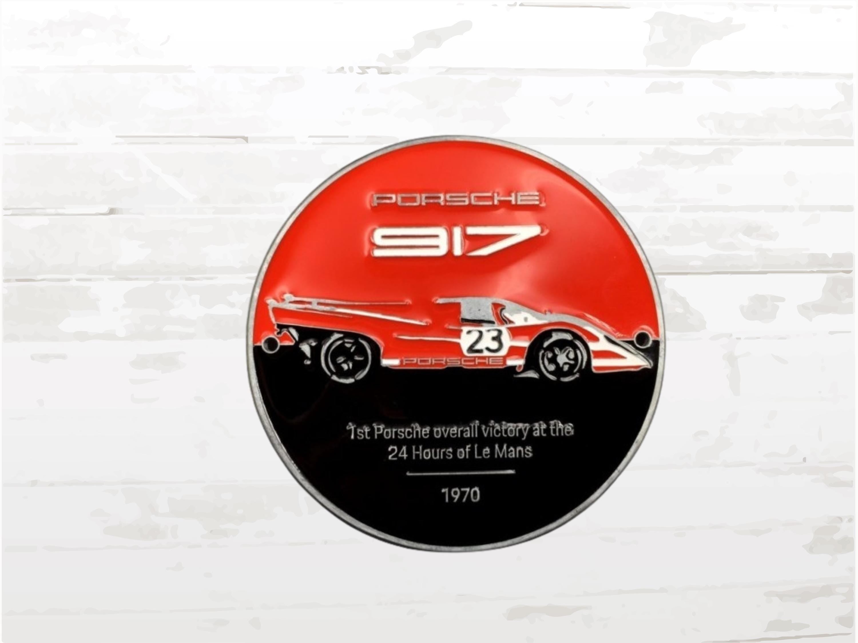 Porsche 917 Grille Badge: 1970 Le Mans Victory - Limited Edition