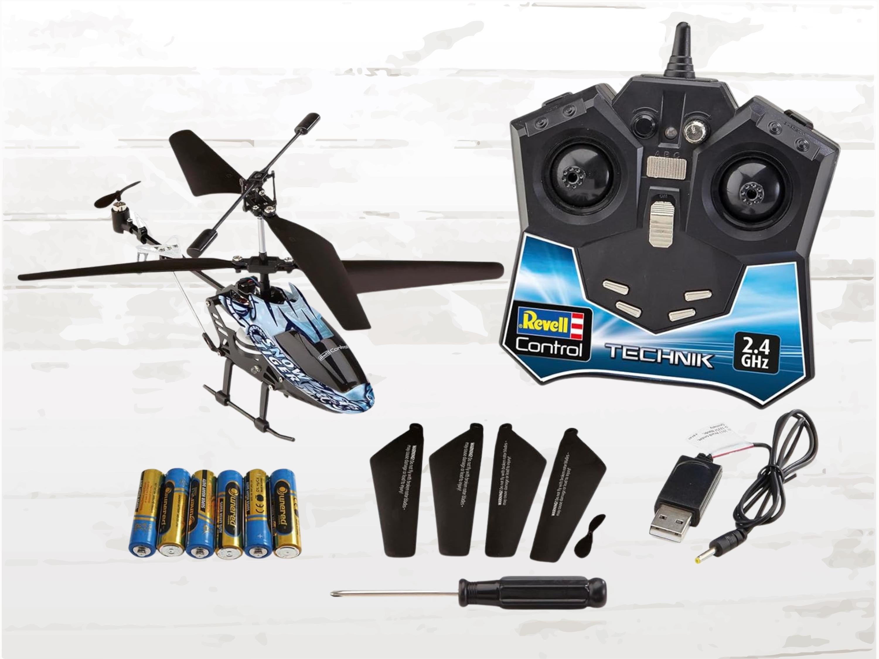 RC Helicopter Advent Calendar 2025 | Technik Build & Fly Kit