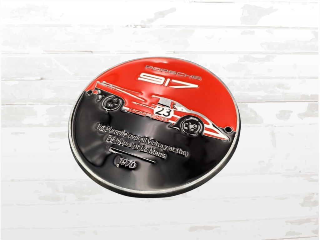 Porsche 917 Grille Badge: 1970 Le Mans Victory - Limited Edition
