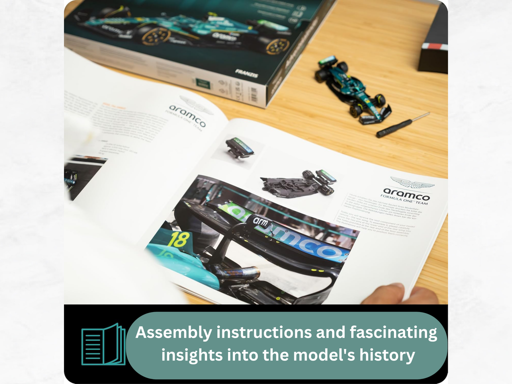 Aston Martin Racing F1 Advent Calendar 2026 | 1:43 Die-Cast AMR25 Model | 24-Day Build Kit