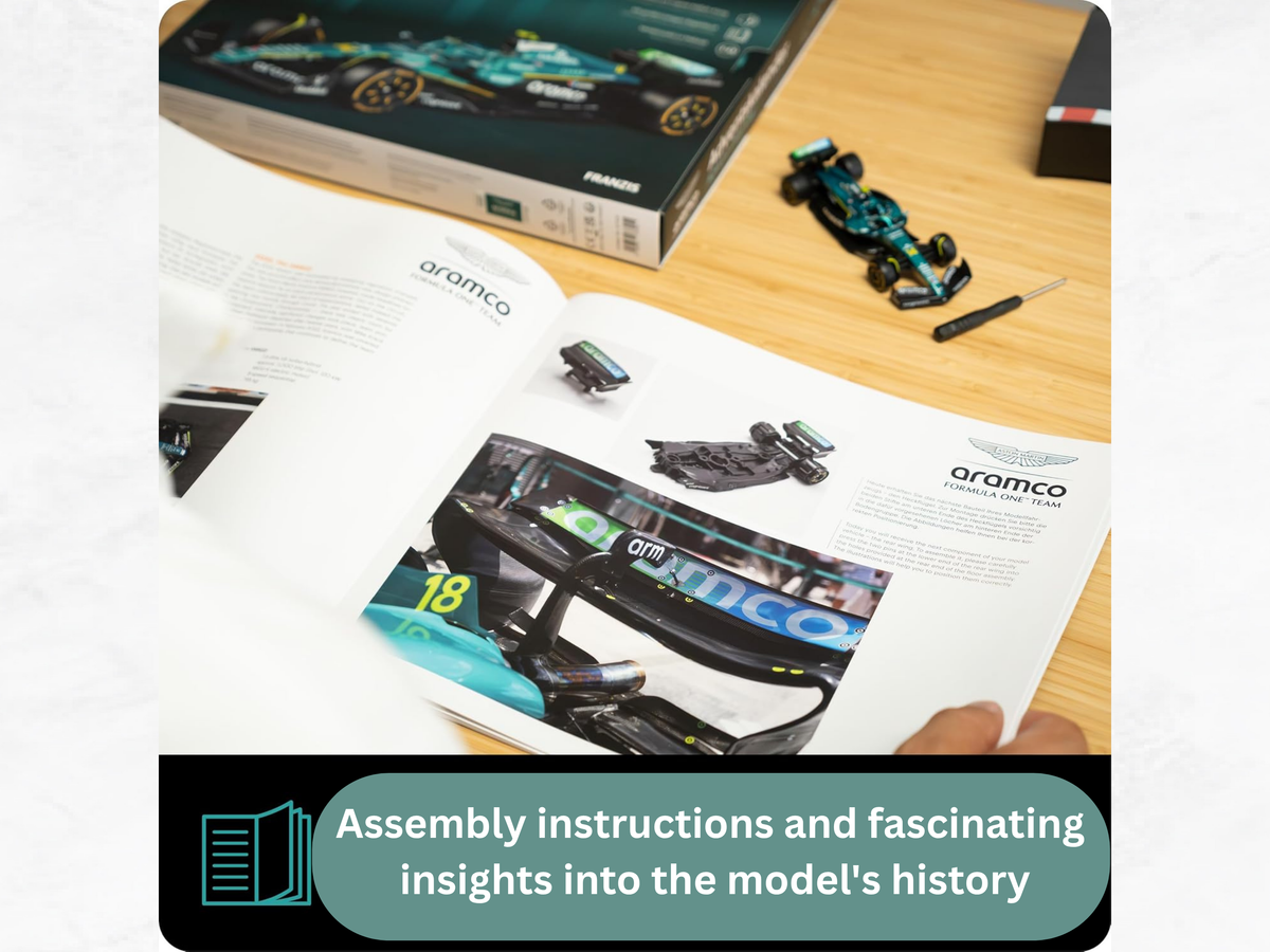 Aston Martin Racing F1 Advent Calendar 2026 | 1:43 Die-Cast AMR25 Model | 24-Day Build Kit