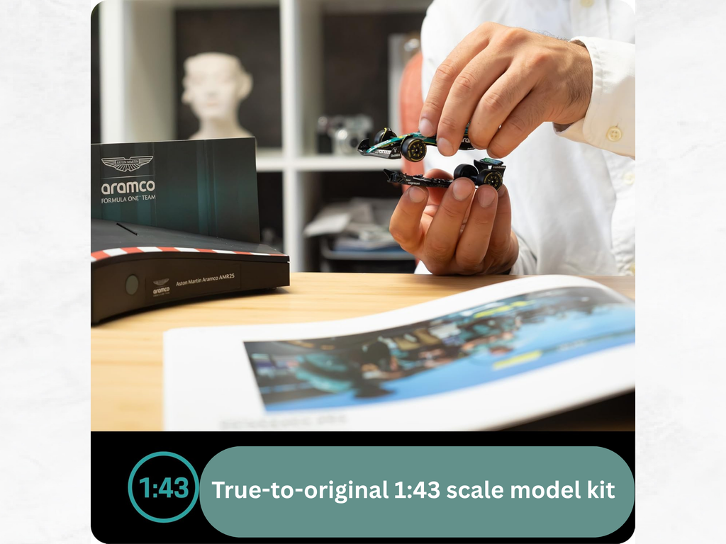 Aston Martin Racing F1 Advent Calendar 2026 | 1:43 Die-Cast AMR25 Model | 24-Day Build Kit