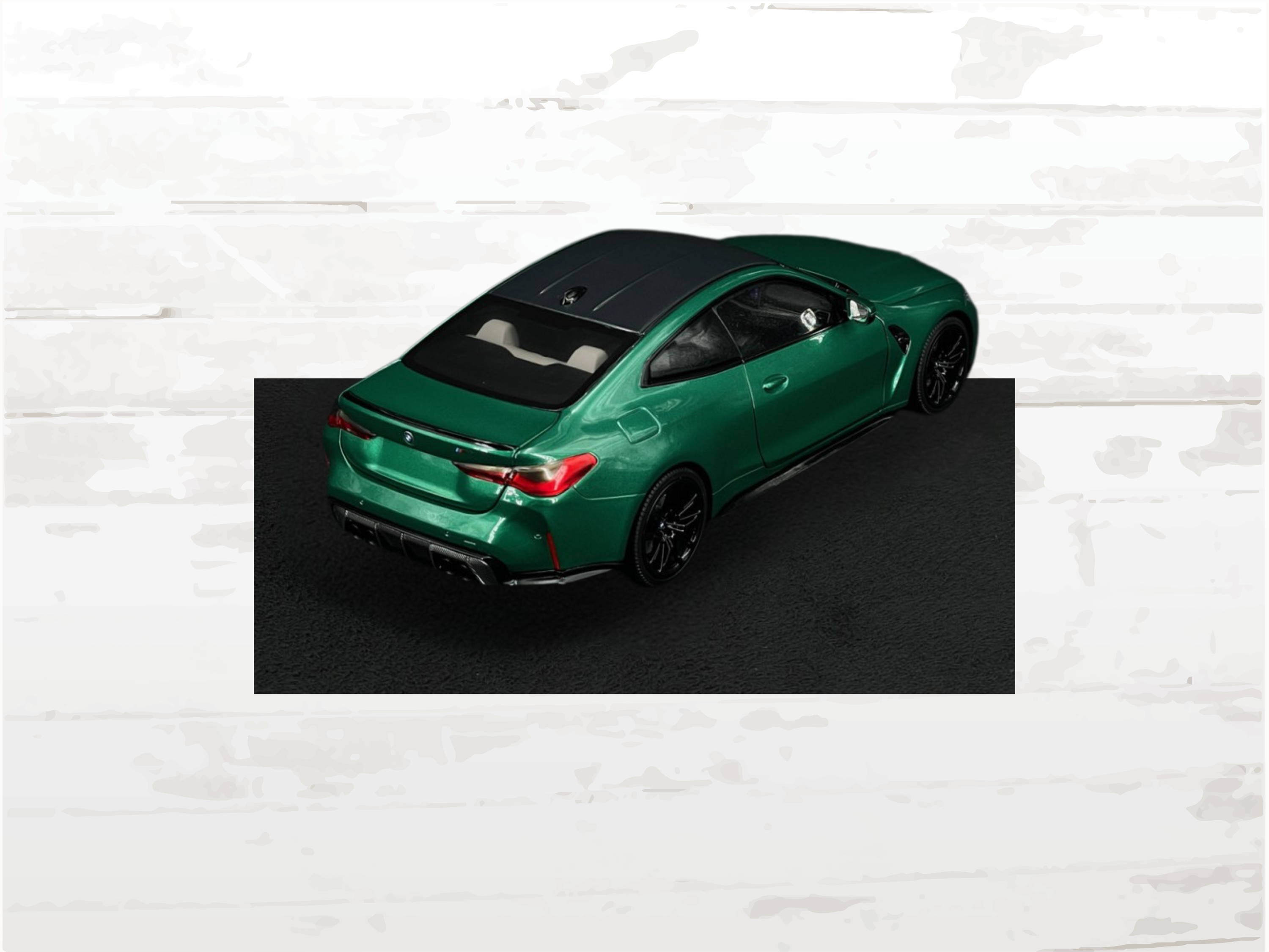 BMW M4 Coupé G82 Phase 2 2024 Green Metallic | 1:18 Scale Diecast Model