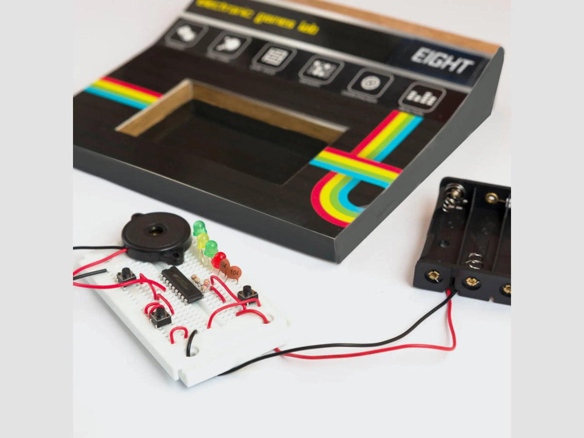 Electronic Games Advent Calendar | STEM DIY Kit for Teens 14+ | Build 24 Games