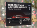 Ford Mustang 1967 Fastback Advent Calendar | 1:43 Die-Cast Model | V8 Engine Sound | 24-Day Build Kit