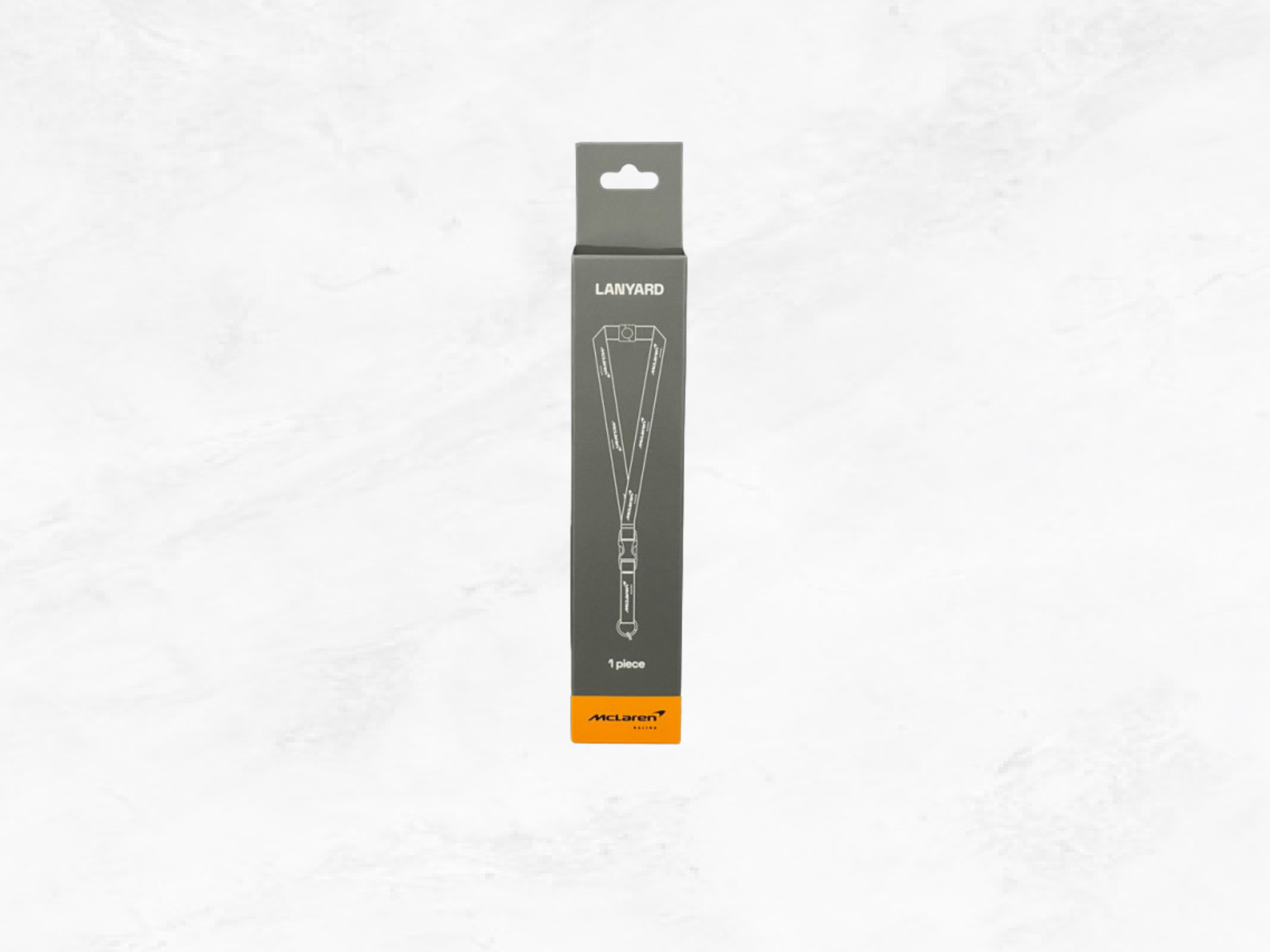 McLaren F1 Team Neck Keychain – Papaya Orange 2026 Lanyard – Formula 1 Fan Keychain