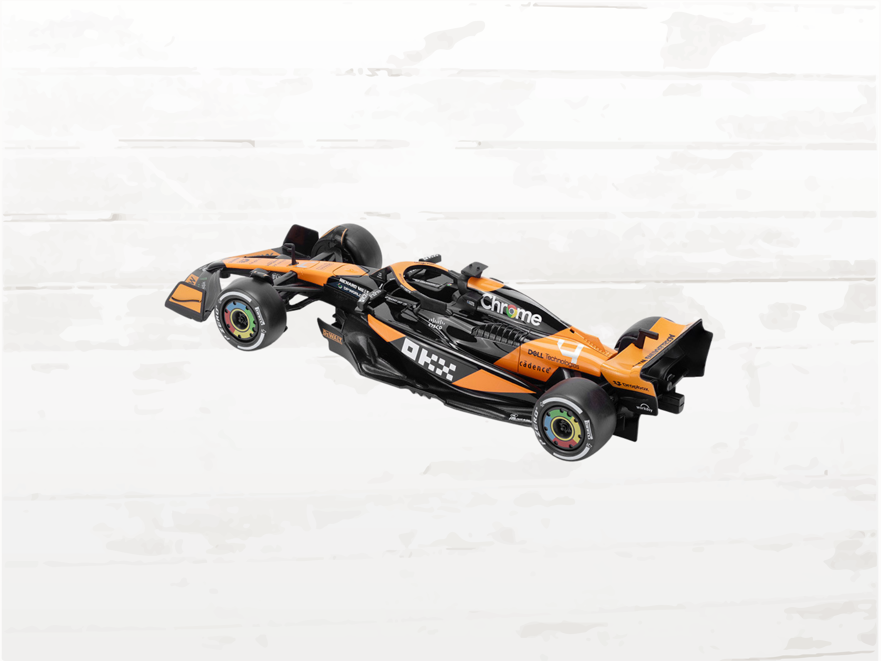 McLaren F1 2024 1:18 Diecast Model – Papaya Orange CMJ Die Cast