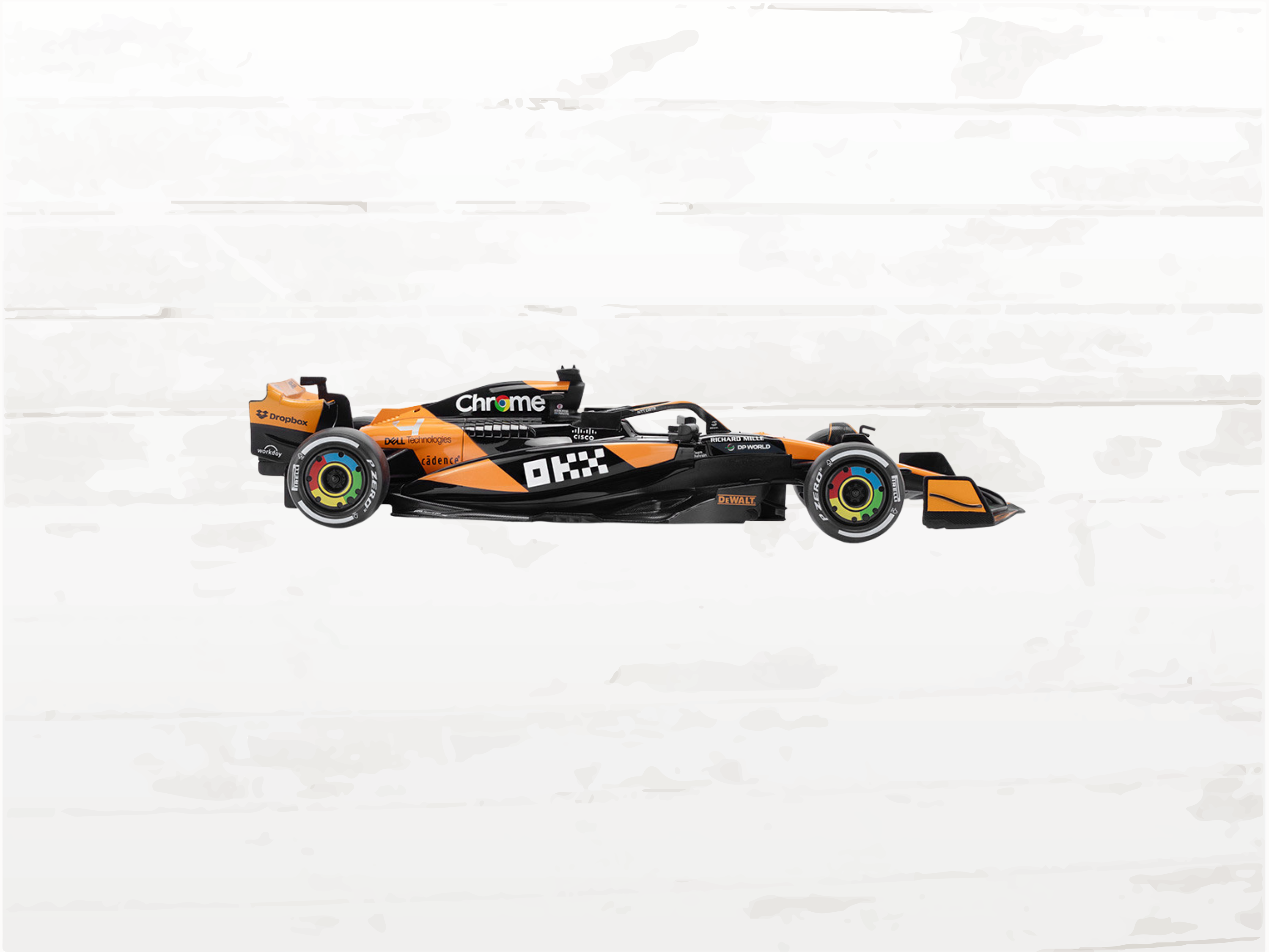 McLaren F1 2024 1:18 Diecast Model – Papaya Orange CMJ Die Cast