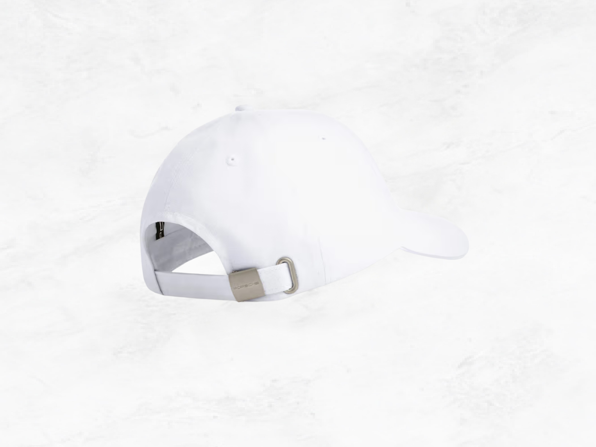 Porsche Essential Baseball Cap White – Embroidered Logo | Cotton Hat