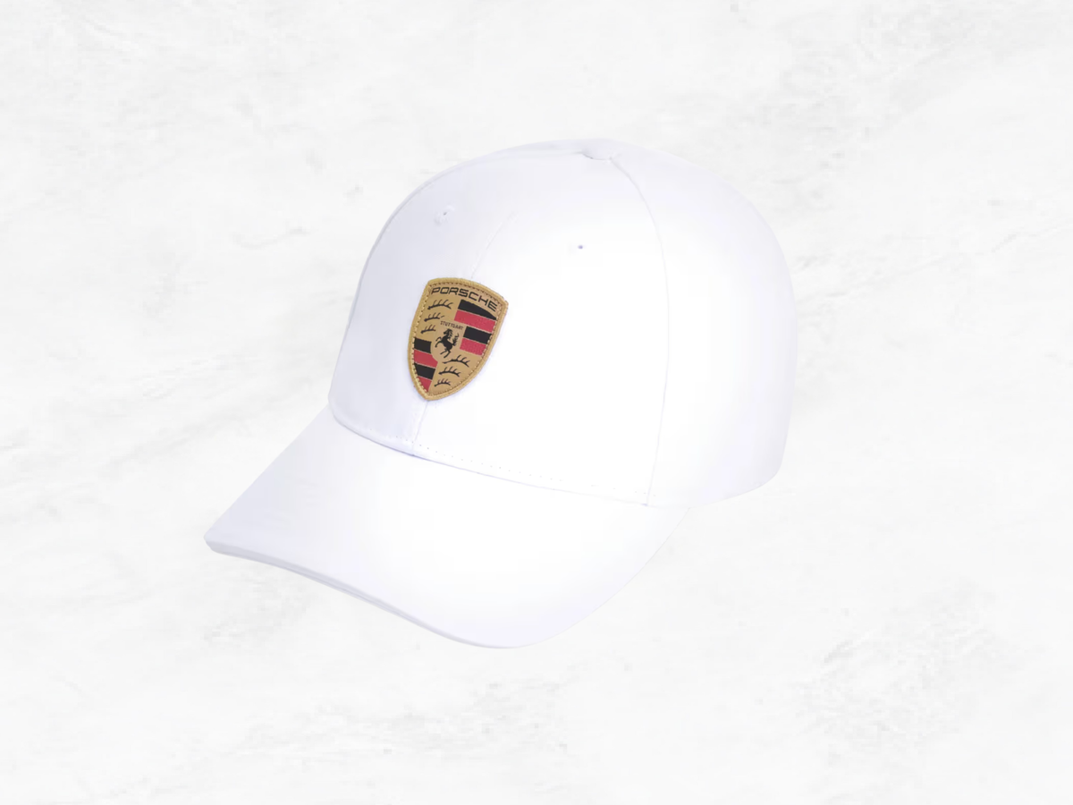 Porsche Essential Baseball Cap White – Embroidered Logo | Cotton Hat