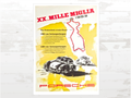 Porsche Poster 356 Mille Miglia: 1953 Italy Racing Model, Memorabilia