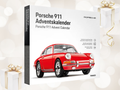 Porsche 911 Advent Calendar | Red | 1:43 Scale Model Kit with Engine Sound