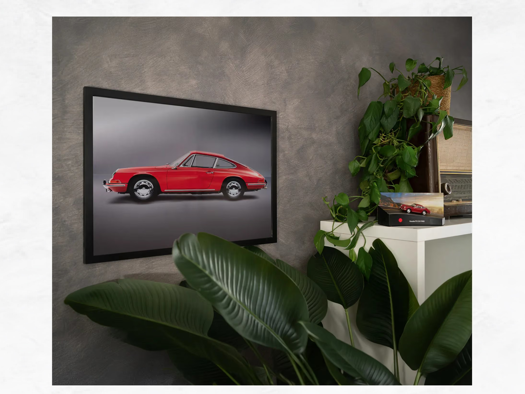Porsche 911 Advent Calendar | Red | 1:43 Scale Model Kit with Engine Sound