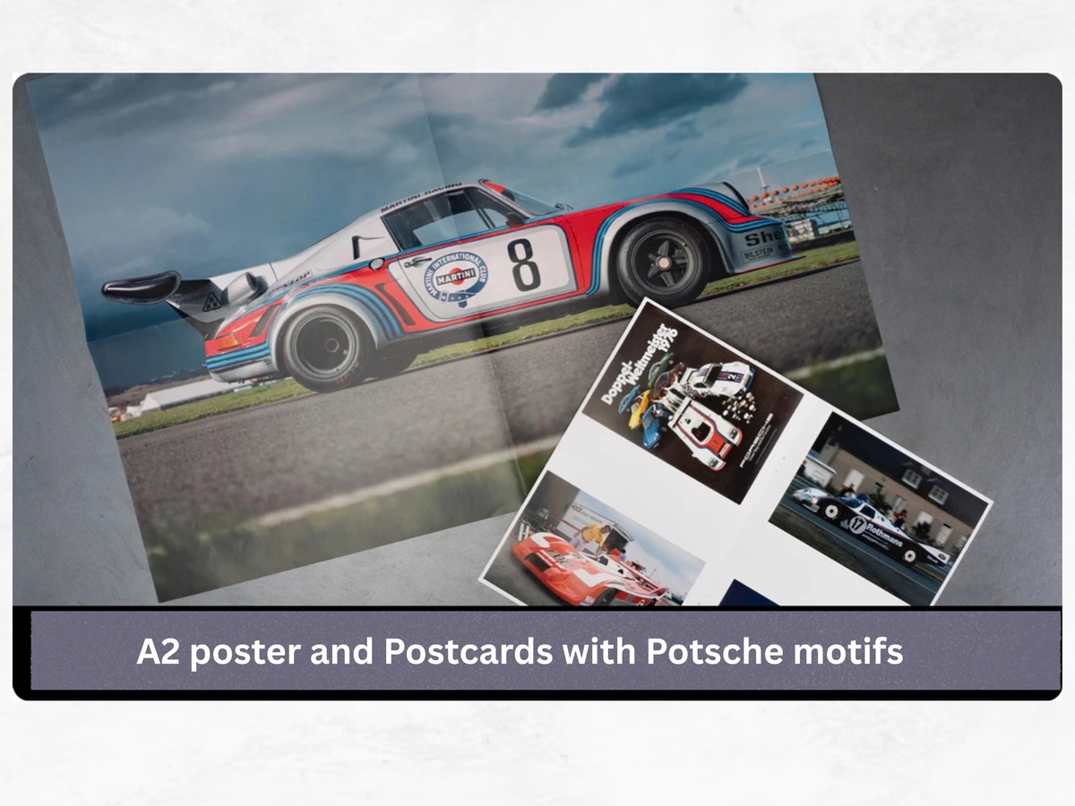 Porsche 911 Motorsport Advent Calendar | Carrera RSR Turbo 2.1 | 1:43 Scale Model Kit with Sound | Franzis 67275