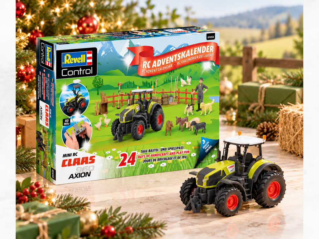 RC Tractor Advent Calendar | CLAAS Axion 960 | Remote Control | Revell