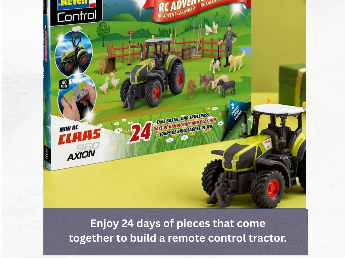 RC Tractor Advent Calendar | CLAAS Axion 960 | Remote Control | Revell