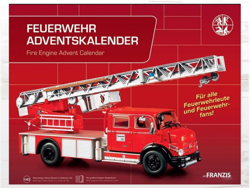 Mercedes-Benz Fire Truck Advent Calendar | 1:43 Model Kit