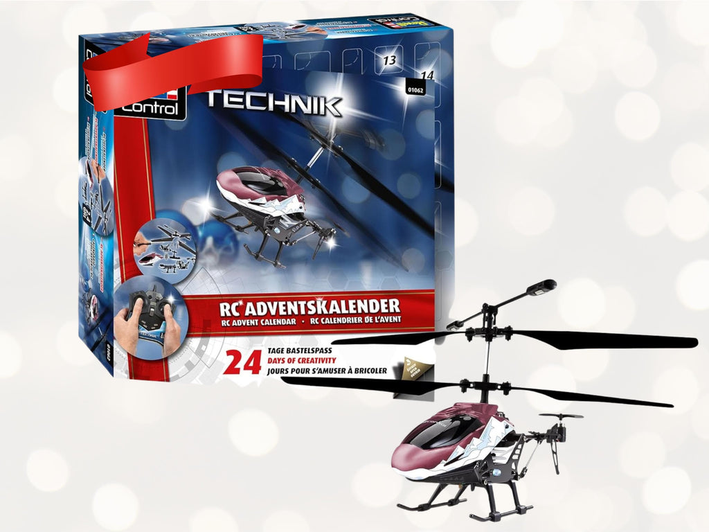 RC Helicopter Advent Calendar 2025 | Technik Build & Fly Kit