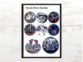 Porsche Racing Le Mans Sticker Set | 8 Stickers | Driver's Selection