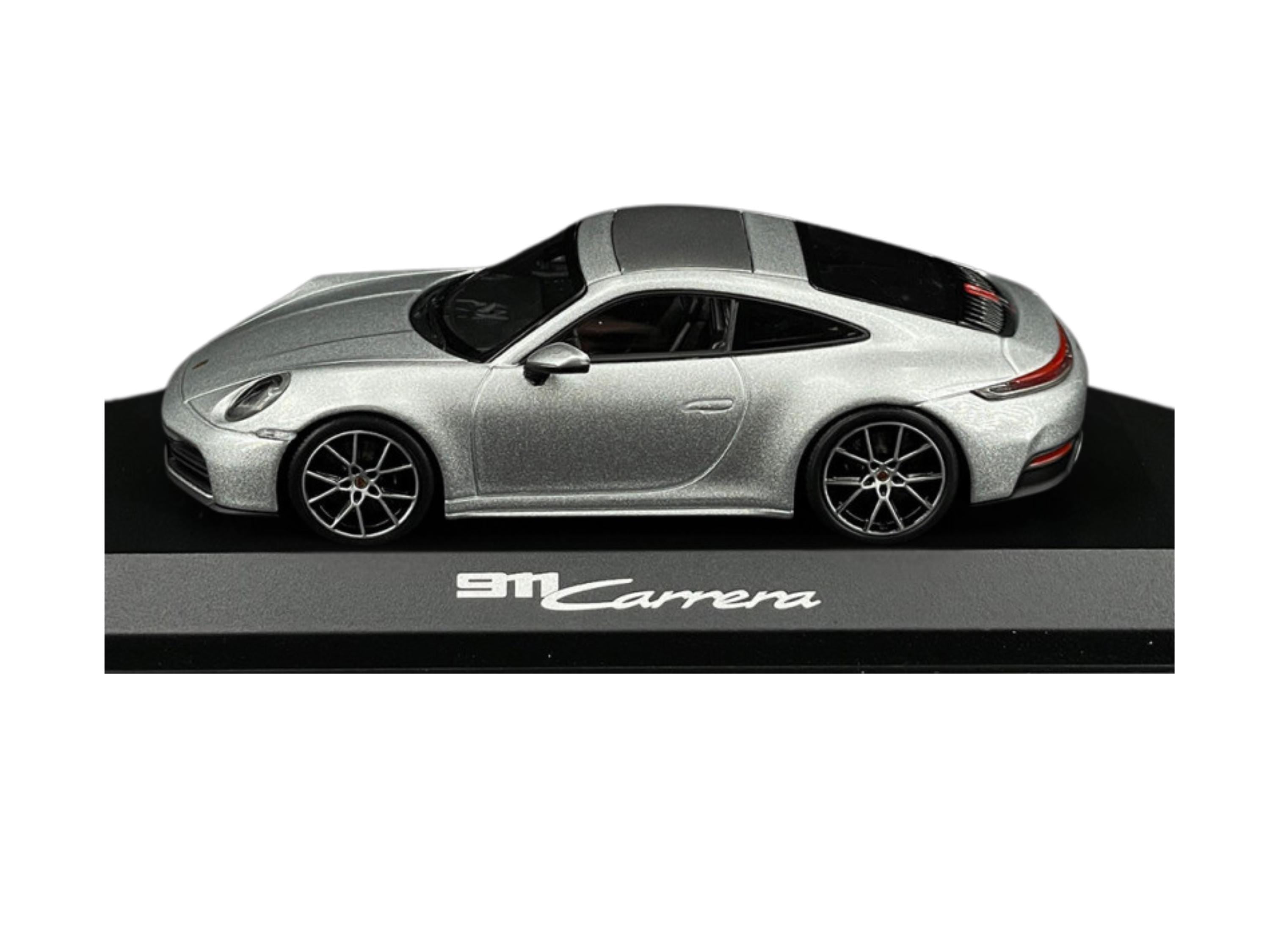 Porsche 911 Carrera Coupe Type 992.2 GT Silver 1:43 Scale Model Car – Diecast Collectible , 2024 New Release
