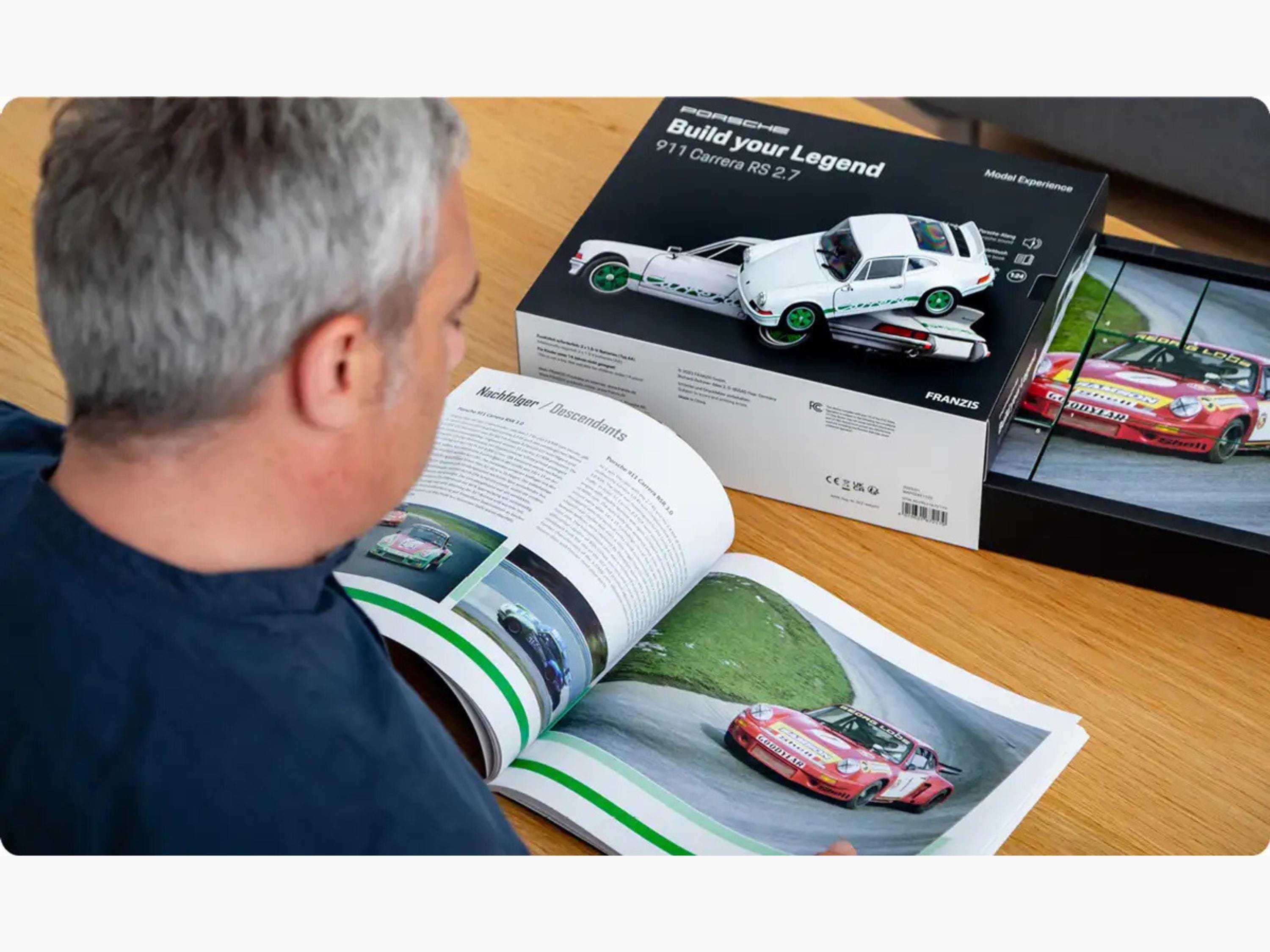 Porsche 911 Carrera RS 1:24 Model Kit - Build Your Legend