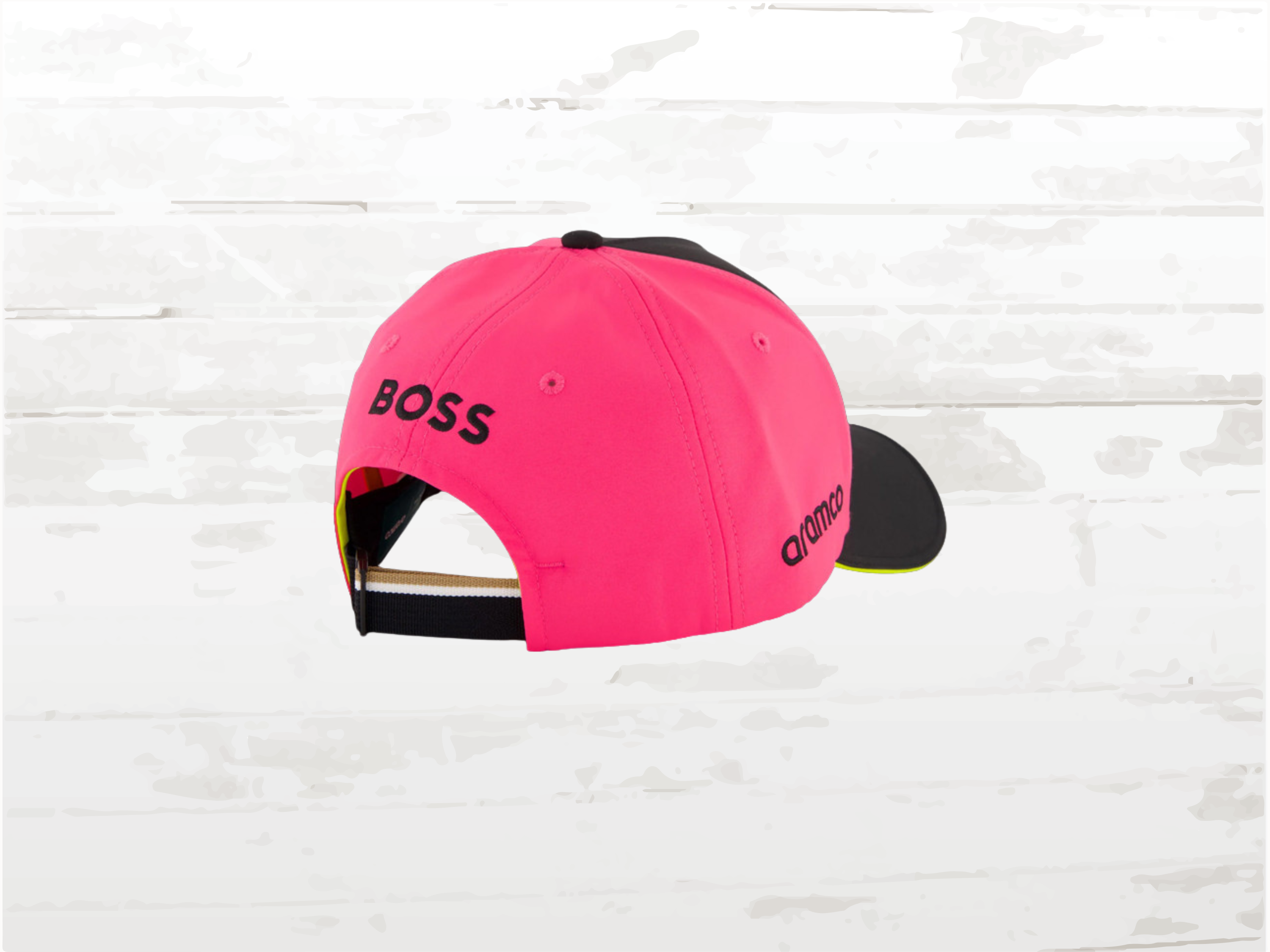 Aston Martin BOSS F1 Team Las Vegas GP Cap – Black / Pink