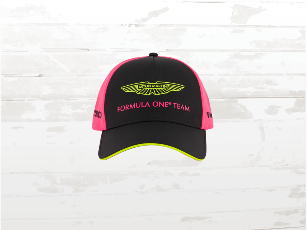 Aston Martin BOSS F1 Team Las Vegas GP Cap – Black / Pink