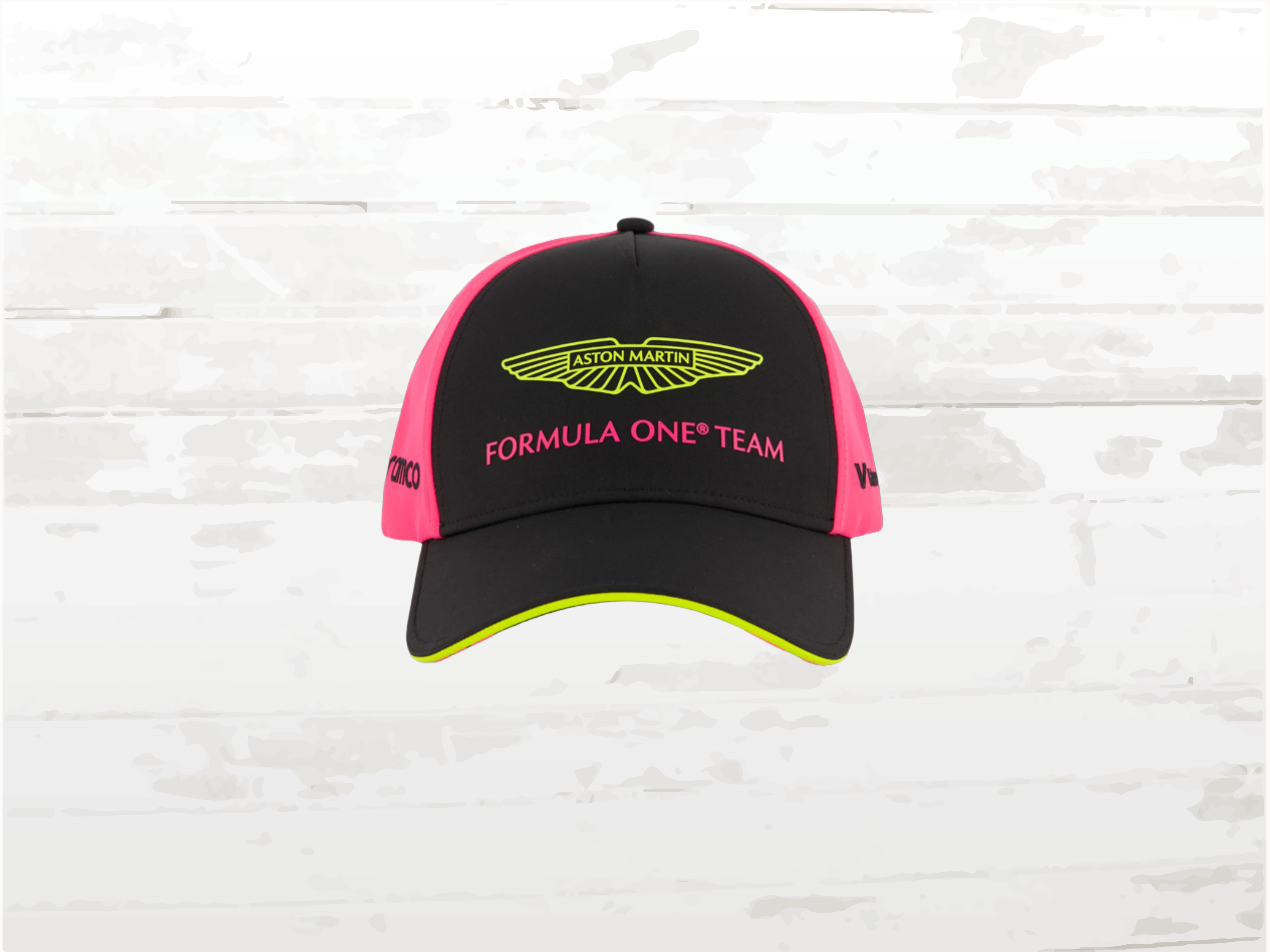 Aston Martin BOSS F1 Team Las Vegas GP Cap – Black / Pink