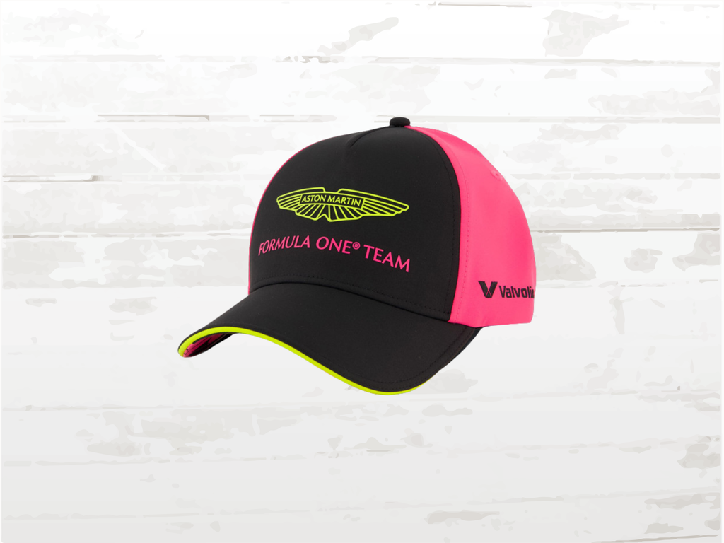 Aston Martin BOSS F1 Team Las Vegas GP Cap – Black / Pink