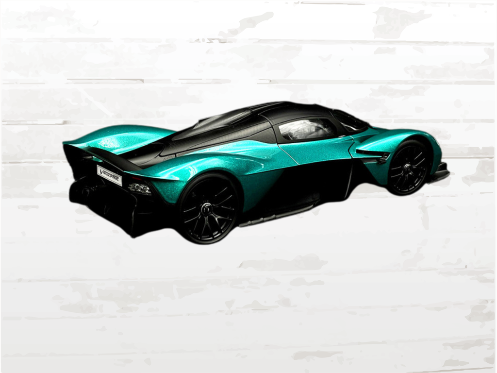 Aston Martin Valkyrie 1:18 Scale Model, Racing Green 2022, Hypercar Display Gift