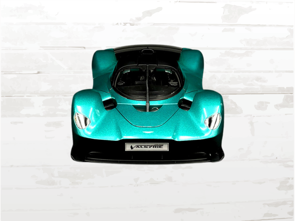 Aston Martin Valkyrie 1:18 Scale Model, Racing Green 2022, Hypercar Display Gift