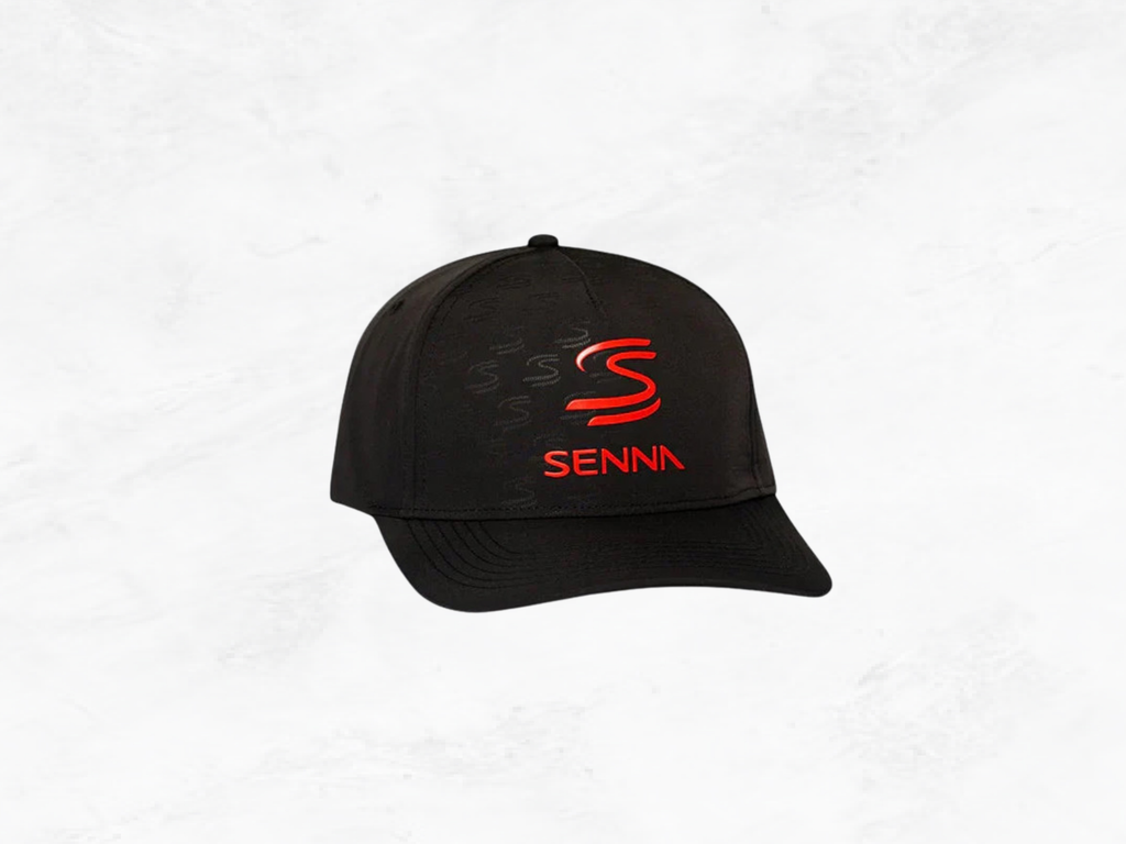Ayrton Senna F1 Cap Black | Senna Collection | Formula 1 Gift