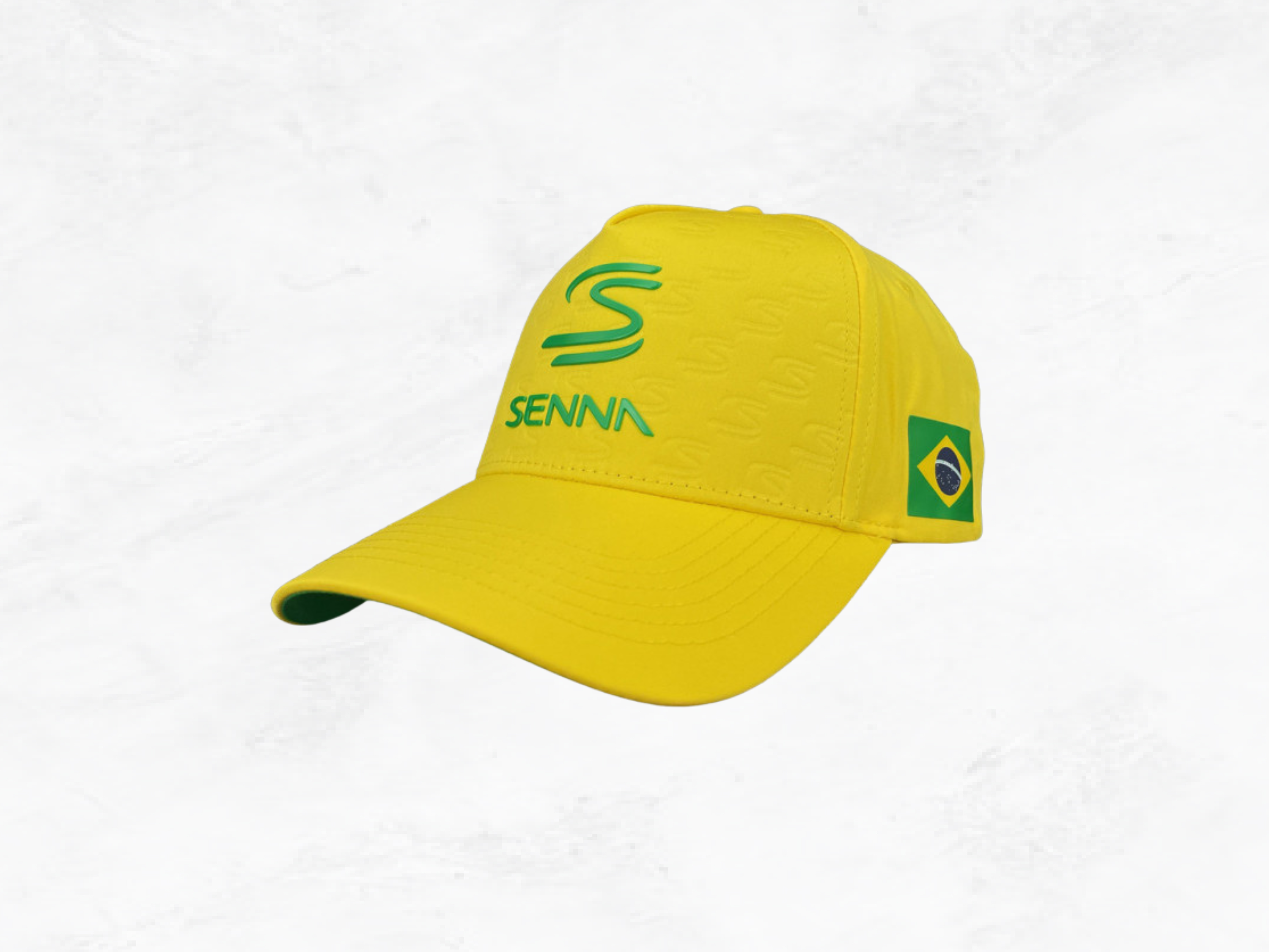 Ayrton Senna Yellow Cap | Iconic Brazilian Colours | F1 Legend Gift | Formula 1 Collector