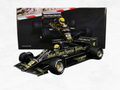 Ayrton Senna Lotus 97T Monaco 1985, 1:18 Scale Model, Black Gold JPS Livery, Opening Hood