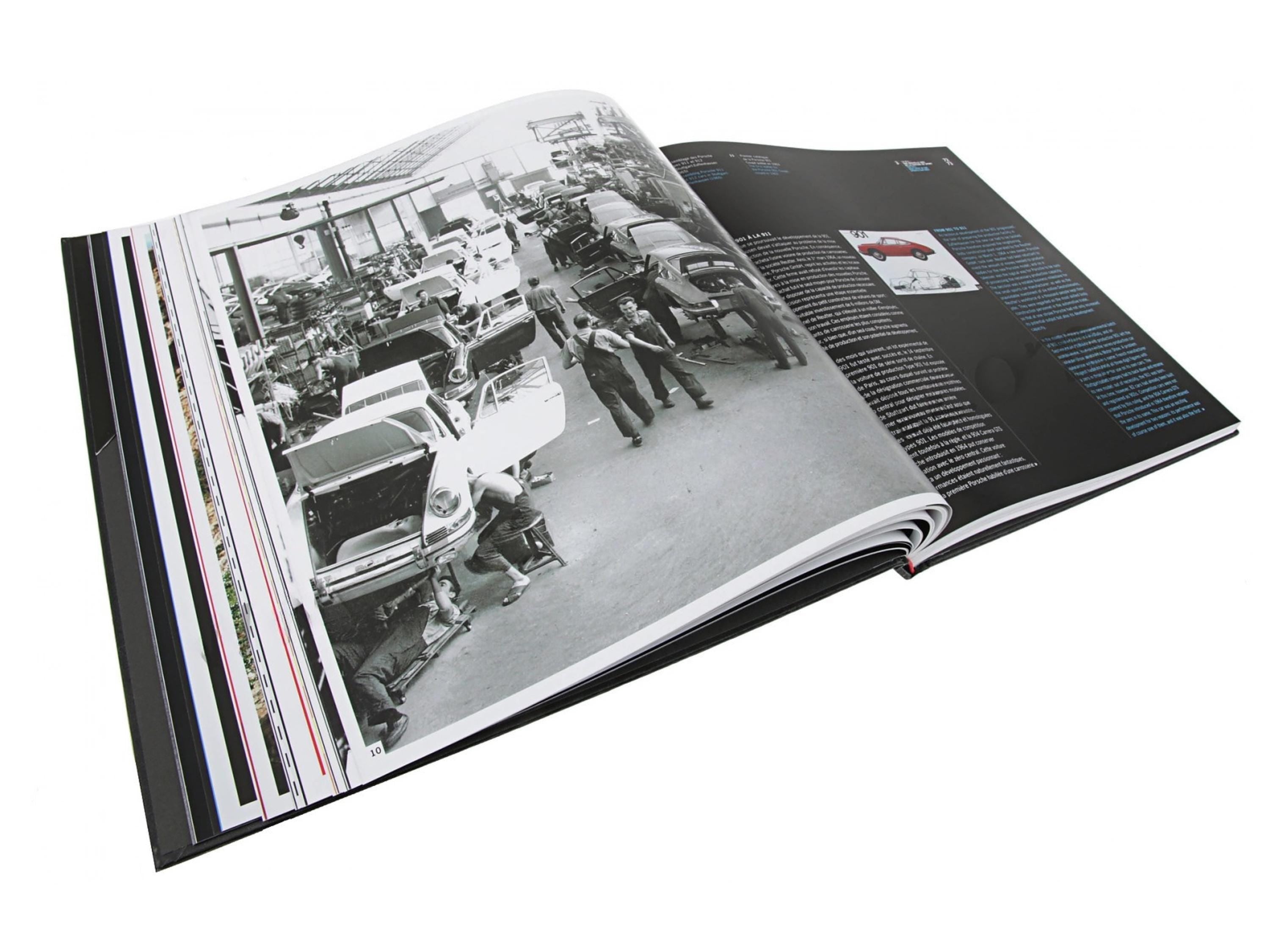 Porsche History Book: 30 Mythical Models | English/French | With Engine Sound CD