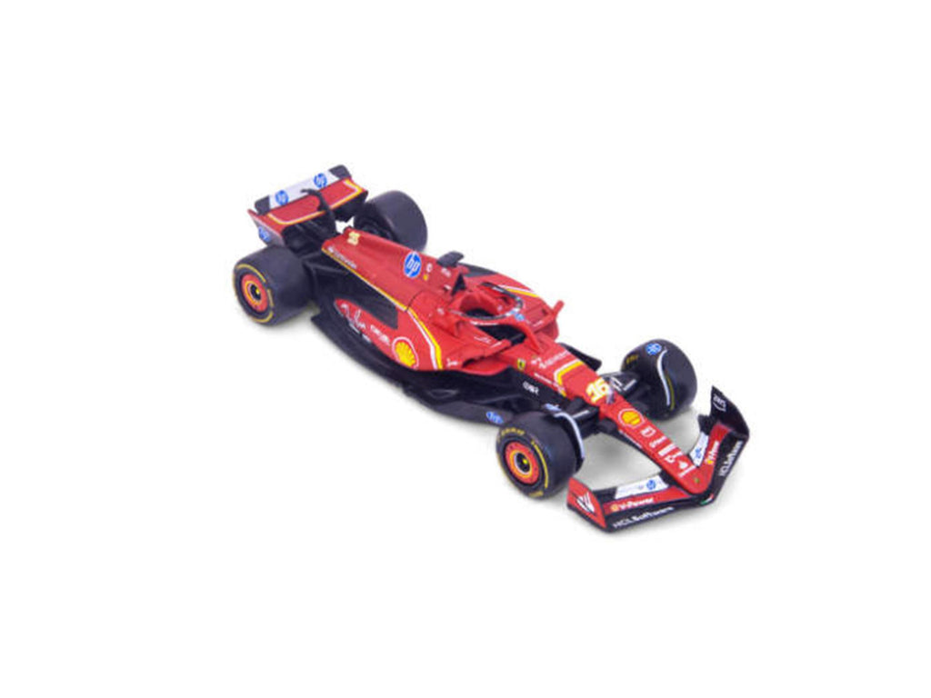 Ferrari SF-24 Leclerc F1 2024 Model Car 1:43 | Formula 1 Gift | Diecast Red Racing Collectible | Gift for Ferrari Fans