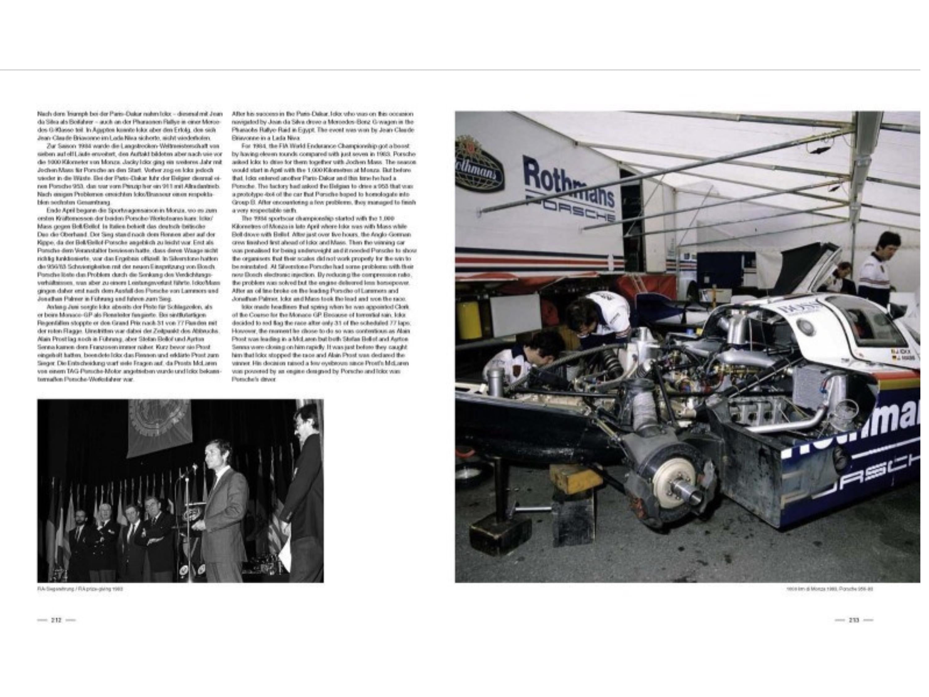 Jacky Ickx - Mister Le Mans: Racing Biography Book, McKlein Photos