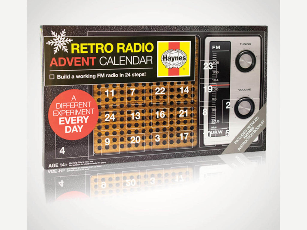 Retro Radio Advent Calendar, Build-Your-Own FM Radio