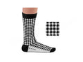 Porsche Pepita Houndstooth Socks | Classic Car Fan Gift | Retro Porsche Design Socks