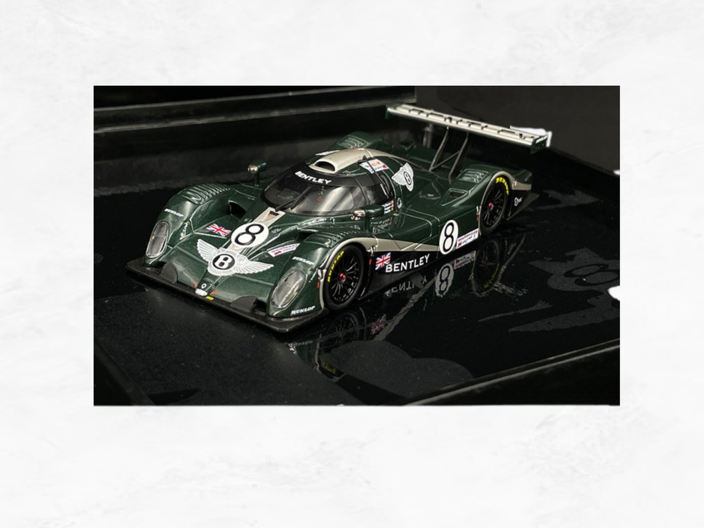 Bentley EXP Speed 8 Le Mans 2002 No.8, 1:43 Scale Model, Limited Edition 5555 Pieces