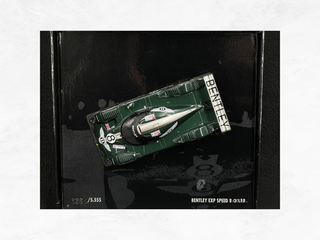 Bentley EXP Speed 8 Le Mans 2002 No.8, 1:43 Scale Model, Limited Edition 5555 Pieces
