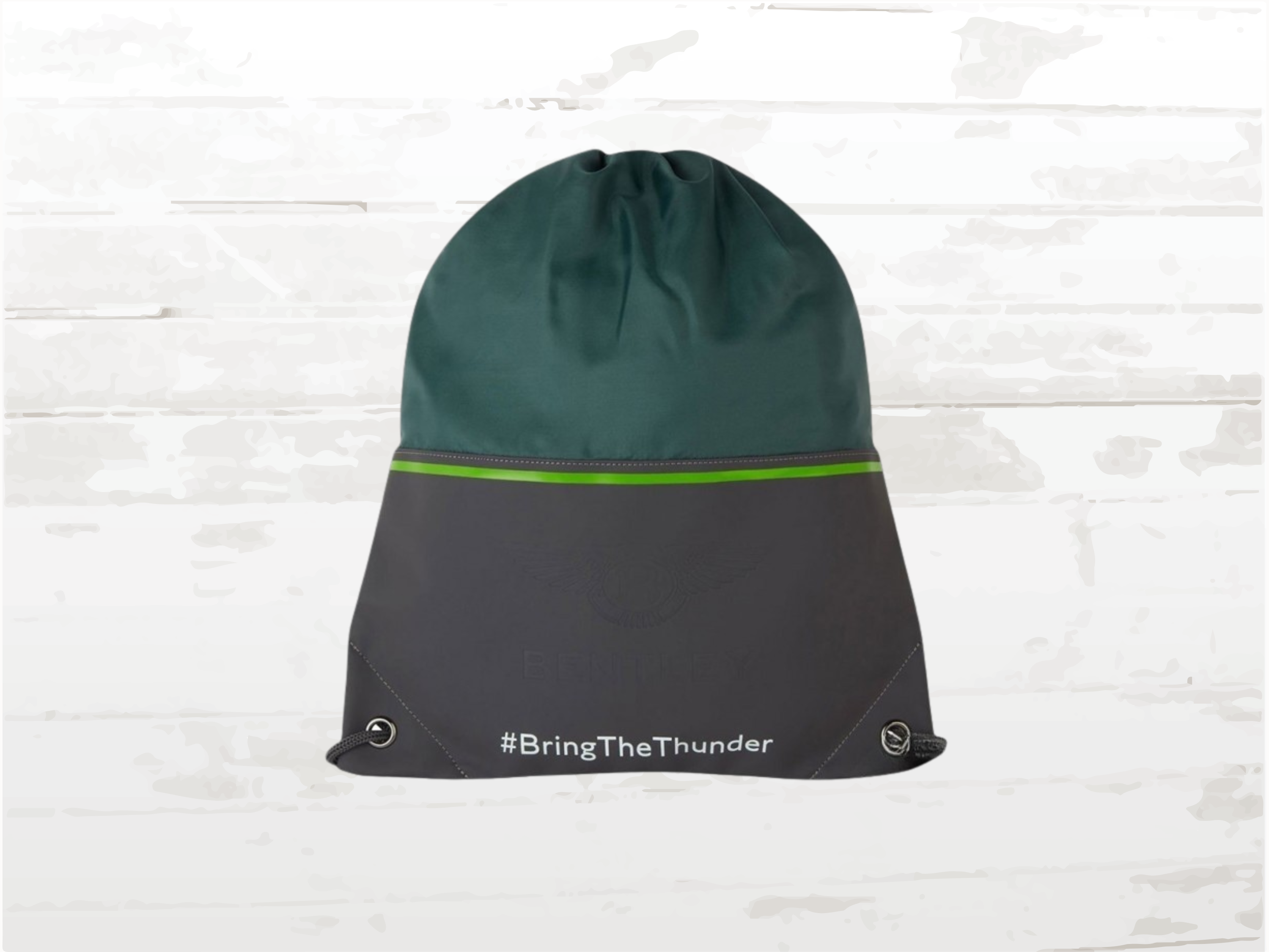 Bentley Lightweight Backpack Dark Grey Green Lime | Waterproof | B14PB