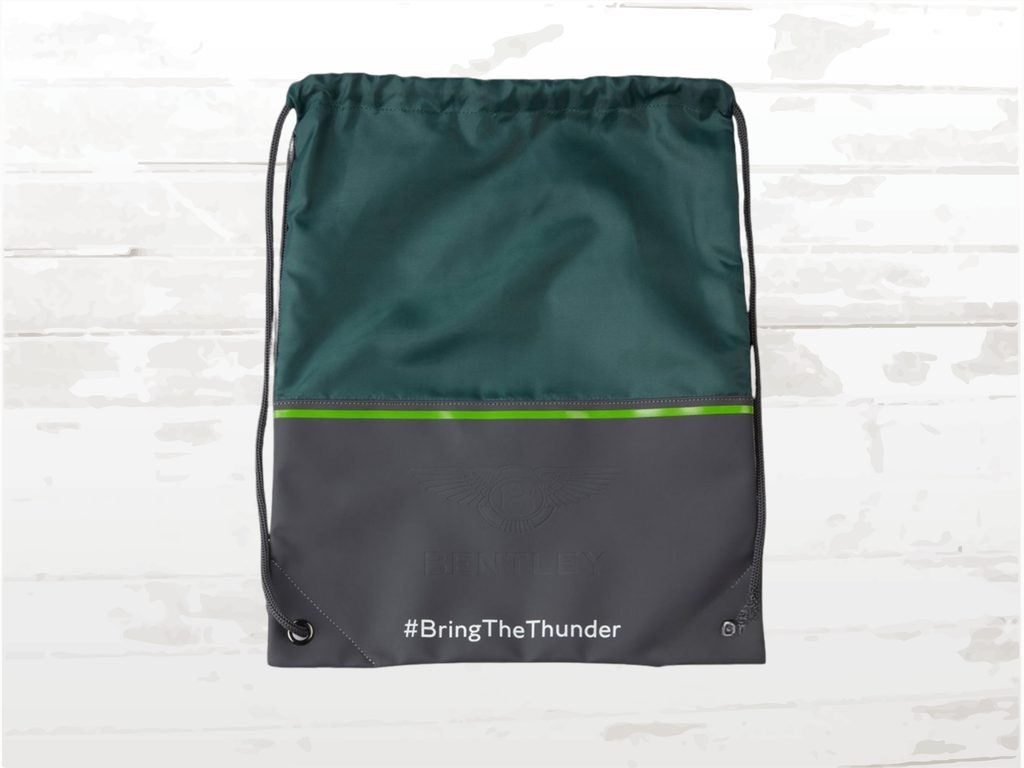 Bentley Lightweight Backpack Dark Grey Green Lime | Waterproof | B14PB