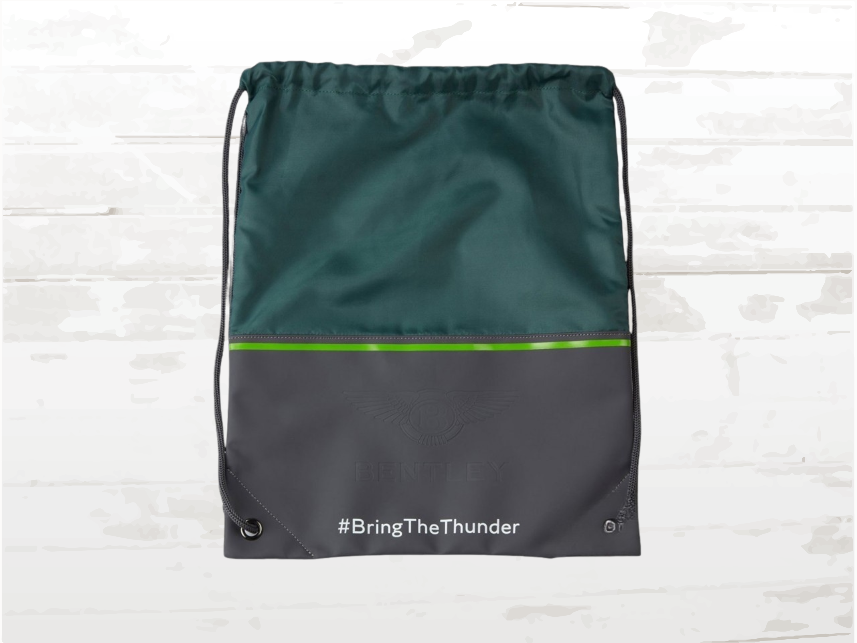 Bentley Lightweight Backpack Dark Grey Green Lime | Waterproof | B14PB