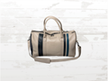 Bag Ari Vatanen Pikes Peak 1988 Leather Weekender Ecru Beige