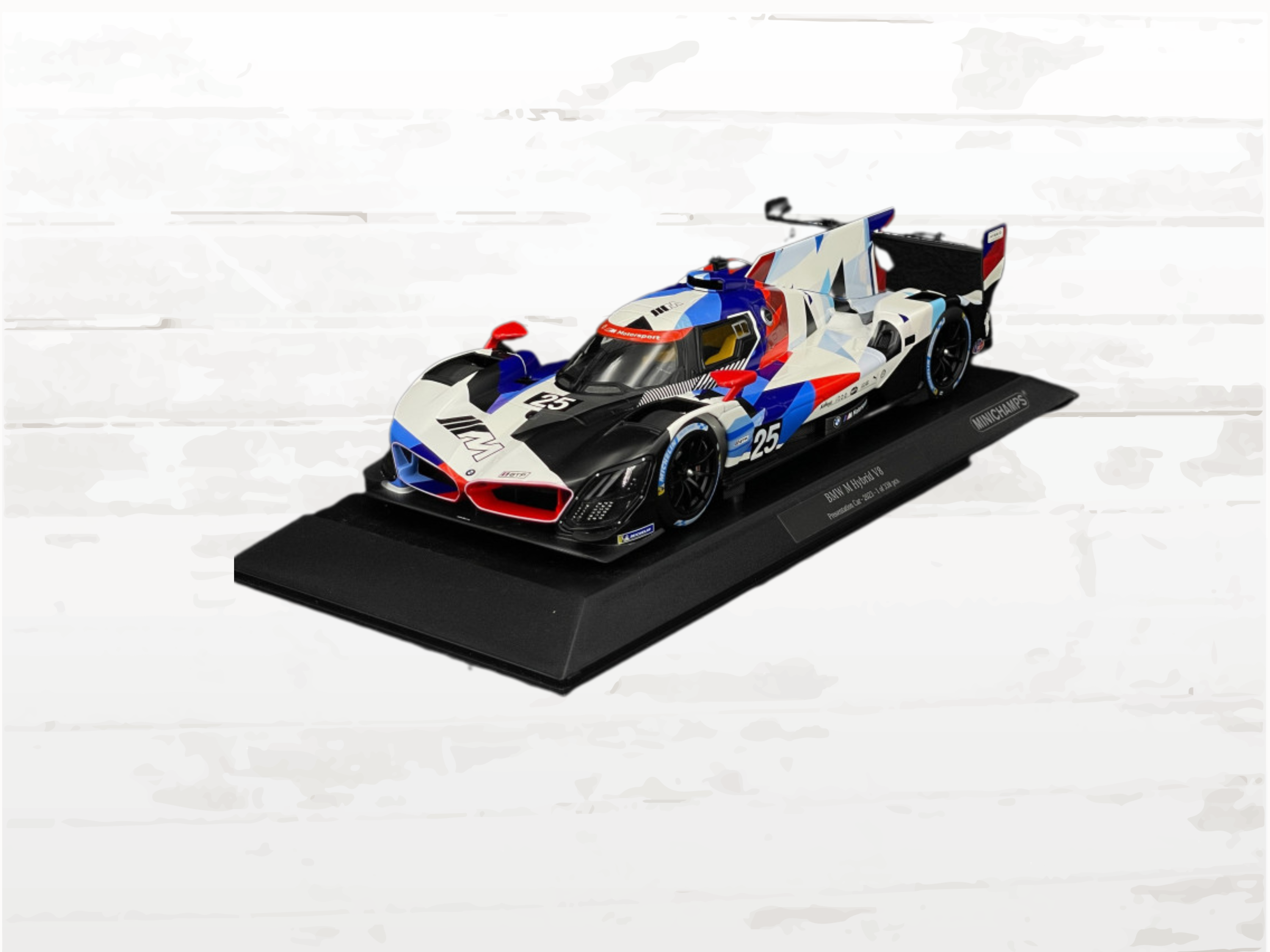 BMW M Hybrid V8 #25 LMDh Le Mans Prototype 2023 | 1:18 Limited Edition 338 Pieces