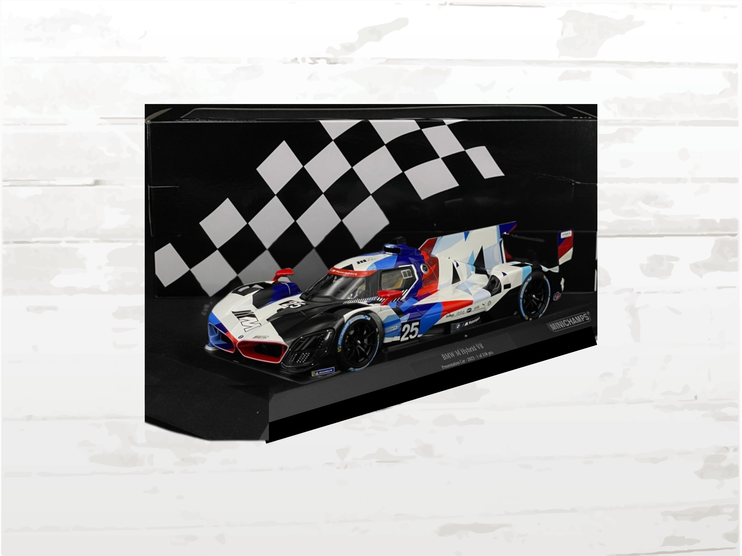 BMW M Hybrid V8 #25 LMDh Le Mans Prototype 2023 | 1:18 Limited Edition 338 Pieces